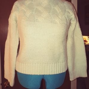 Cream color Turtle neck sweater